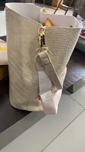 Crossbody-Bags Bucket-Bag Crocodile-Pattern Trend Large-Capacity Vintage Designer Women