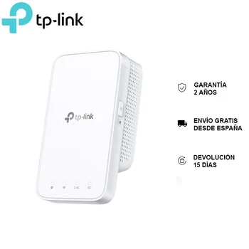 

TP-LINK RE300, WiFi coverage extender, LED Control, dual band WiFi, up to 300 Mbps, smart signal indicator