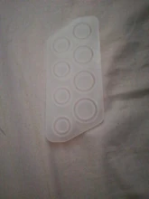 8 Uds molde de silicona de anillo de tamaños surtidos para joyería de resina molde de fundición de resina tamaño de EE. UU. 5-12