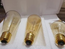 Edison-Bulb Ampoule Incandescent-Lamp Filament G125 Home-Decor E27 Vintage Retro ST64
