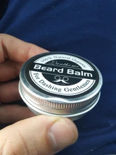 Bálsamo Natural para el crecimiento de la barba, acondicionador de barba Natural para el crecimiento de la barba y cera orgánica de bigote, cuidado de la barba, estilo suave