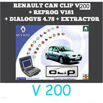 

2020 CAN CLIP V200 LAST VERSION + REPROG V172 + DIALOGYS+PIN EXTRACTOR V2 & MOR GIFT