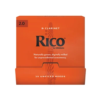 

Rca0120-b25 Rico canes for clarinet BB, Size 2.0, 25 PCs Rico