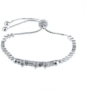 

Jay VI bracelet with cubic zirconia Silver