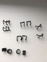 Pendiente de cartílago falso para mujeres y hombres, Clips de oreja sin Piercing, de hojas doradas, joyería, regalos al por mayor