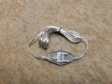 Cable de extensión de alimentación estándar, 3M, 110V, 220V, para guirnaldas de luces LED, tira de luces festivas