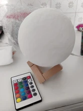 Moon-Lamp Globe Night-Light Bedroom 3d-Print Home-Decor Children Gift Creative Galaxy