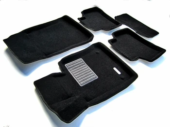

Textile 3D mats euromat3d business in the salon for Mercedes-Benz x204 (GLK-Class) (2009-) with plastic sub-spot