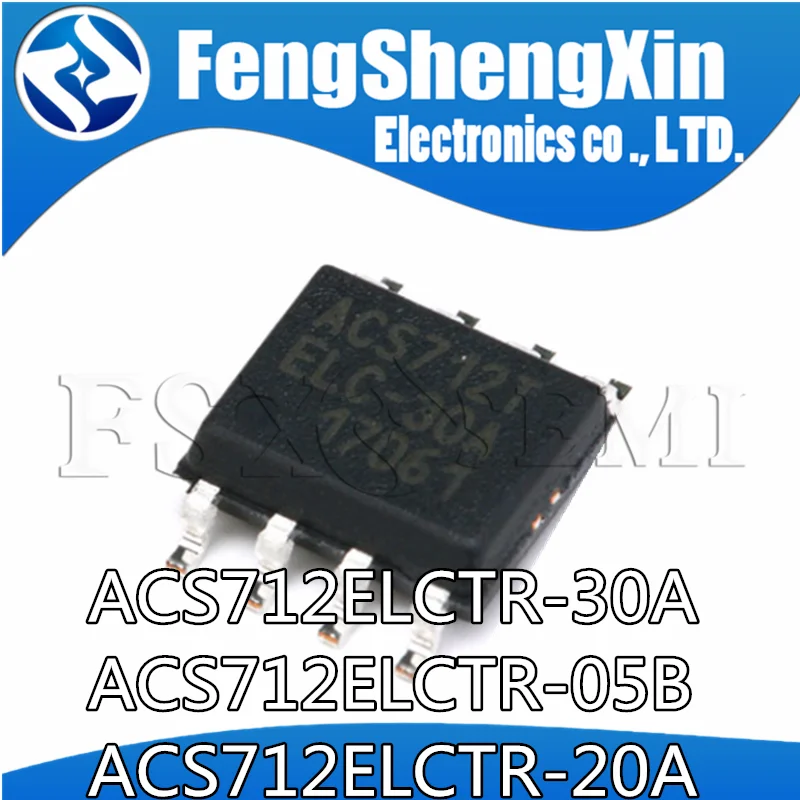 

10pcs ACS712ELCTR-20A SOP-8 ACS712-20A ACS712T ACS712TELC-20A ACS712 SOP ACS712ELCTR-05B ACS712ELCTR-30A ACS712ELC-30A Sensor