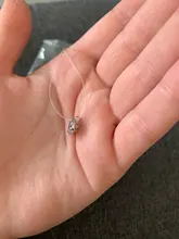 DoreenBeads de moda Invisible transparente línea de pesca collar de diamante de imitación de cuello de encaje de las mujeres joyería minimalista