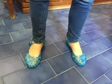 Sandalias de cristal para niñas pequeñas, zapatos de tacón alto de goma de princesa, para fiesta de Cosplay, baile, de verano