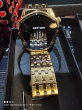 Hoursly-Reloj de pulsera de acero inoxidable para hombre, cronógrafo de cuarzo, de lujo, a la moda, 2021