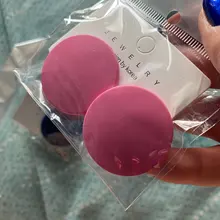 CWEEL-pendientes negros para mujer, aretes bohemios de geometría azul, joyería de moda, redondos de acrílico, aretes de boda bohemios