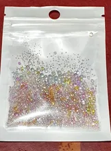 Cuentas de burbujas de agua mezcladas de colores, mezcla Kawaii de resina UV, surtido de cuentas de gota de agua, microcuentas de agua para Resina