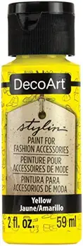 

Deco Art painting yellow style, one size