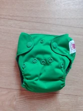 Feliz flauta recién nacido pañales pequeño AIO pañal de tela de carbón de bambú refuerzos dobles interior PUL a prueba de agua exterior Fit 2- 5KG bebé