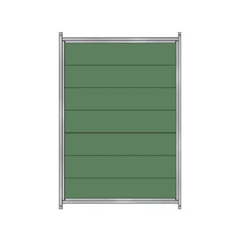 

Green plastic lacquered Panel for Modular shelf Gomez and Crespo 2 m wide