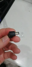 Jack-Adapter Male-Plug Power 90-Degree DC