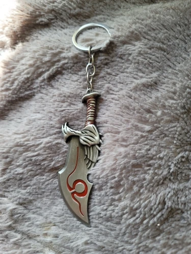 God Of War Ragnarok Keyring Keychain Blade of Chaos Leviathan Axe Olympus  Shield 