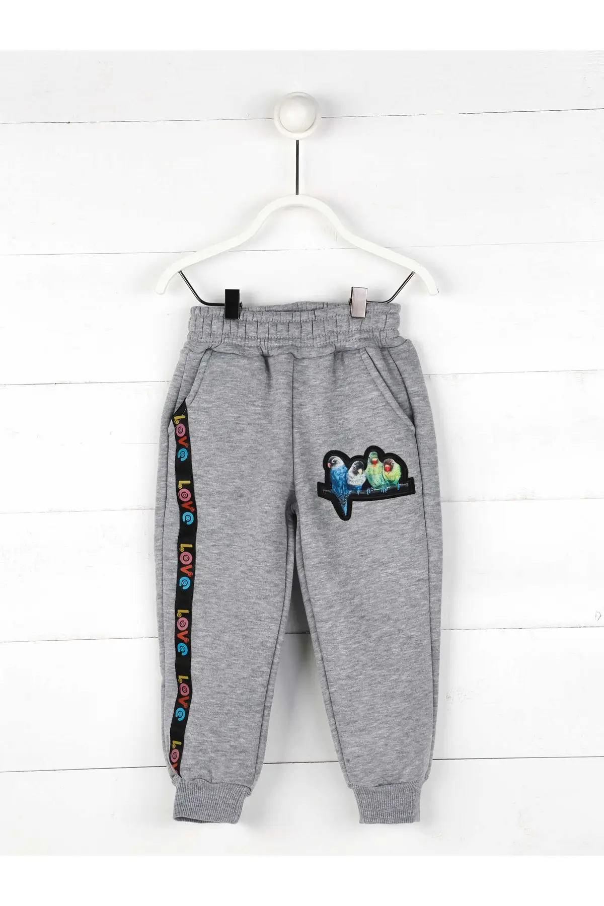 

Gray Winter Girl Boy Sweatpants