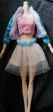Ropa hecha a mano para muñeca Blythy, abrigo Sweetpie, faldas de tutú, ropa de muñeca de moda para muñeca Blyth, juegos de ropa de muñeca 1/6