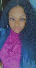 Cynosure-pelucas de cabello humano con encaje frontal para mujeres negras, Remy, rizado, brasileño, prearrancado, cierre de encaje, 13x4/13x6