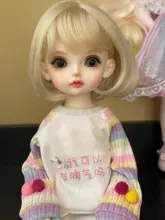 Muñeca BJD Shuga Fairy Rita 1/6, figuras de Anime de resina para niños, regalo sorpresa para niñas, conjunto completo de cumpleaños YOSD de 26cm