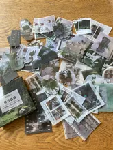 Mohamm-80 Uds. De pegatinas decorativas para diario, papelería, copos, Scrapbooking