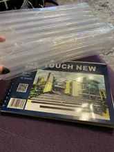 TOUCHNEW-30 hojas de 150gms A5, marcador para dibujo de bocetos, libreta de papel blanco, libreta de escritorio escolar