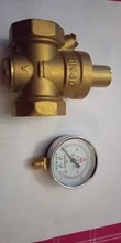 G 1/2 3/4 1 2 latón agua para reducir la presión de mantener la válvula de DN15/DN20/DN25/DN32 regulador ajustable de la válvula de alivio de