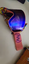 Snowboard Goggles Skiing Eyewear Double-Lens Adult UV400 Anti-Fog Men Women
