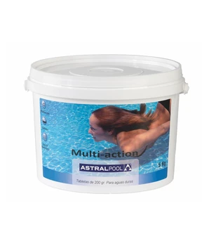 

Chemistry for swimming pool, cleaning and disinfection of water, Astral мультихлор for жёсткой water in tablets, 250g (0391), 5 kg, item No. 40936
