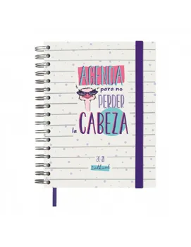 

Spiral AGENDA course TALKUAL 1/4 SV 20-21 white head +