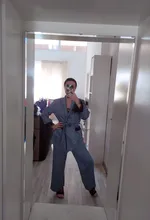 Chaqueta Kimono con estampado azul para mujer, trajes con mangas de plumas, pantalones de pierna ancha, ropa Vintage de dos piezas, novedad de 2021