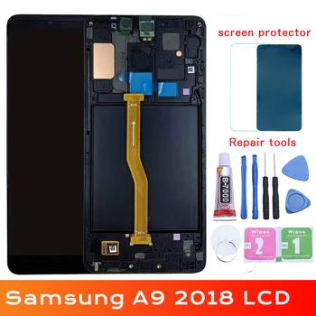 

Replacement for Samsung Galaxy A9 2018 LCD Display Digitizer Touch Screen Assembly Compatible with SM-A920 A920N A920F 6.3 inch