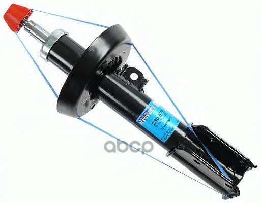 Амортизатор Opel Astra G 98-05 Пер.Лев.Газ. Sachs 230575 Sachs арт. 230575