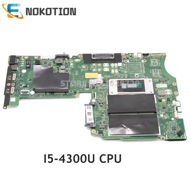remarkable NOKOTION for Lenovo Thinkpad L450 laptop motherboard I5-4300U CPU DDR3L AIVL1 NM-A351 00HT683 00HT6