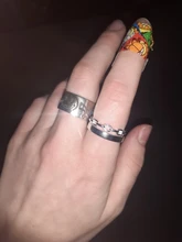 Anillo de boda Plata de Ley 925 100% auténtica estilo coreano para hombre y mujer, joyería fina