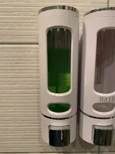 Shampoo-Dispenser Container Washroom-Accessories Liquid-Soap Shower Bath Wall-Mount Single/double-400ml