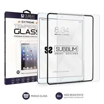 

Kit 2 screen protectors + subblim sub-tg-1app100 extreme tempered glass cleaning for ipad 9.7 2018/17/pro 9.7/ipad 5-