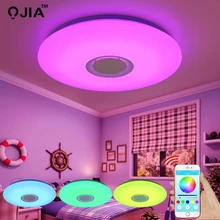 Music LED ceiling Light with Bluetooth control Color Changing Lighting flush mount lamp for bedroom fixtures