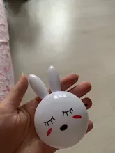 Led-Night-Light Bedside-Lamp Gifts Us-Plug Wall Bedroom Rabbit Cartoon Baby/children