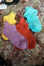 Calcetines transpirables con bordado de dibujos animados para niño y niña, medias de malla Multicolor de algodón para primavera y verano, para 1-12T, 5 par/lote