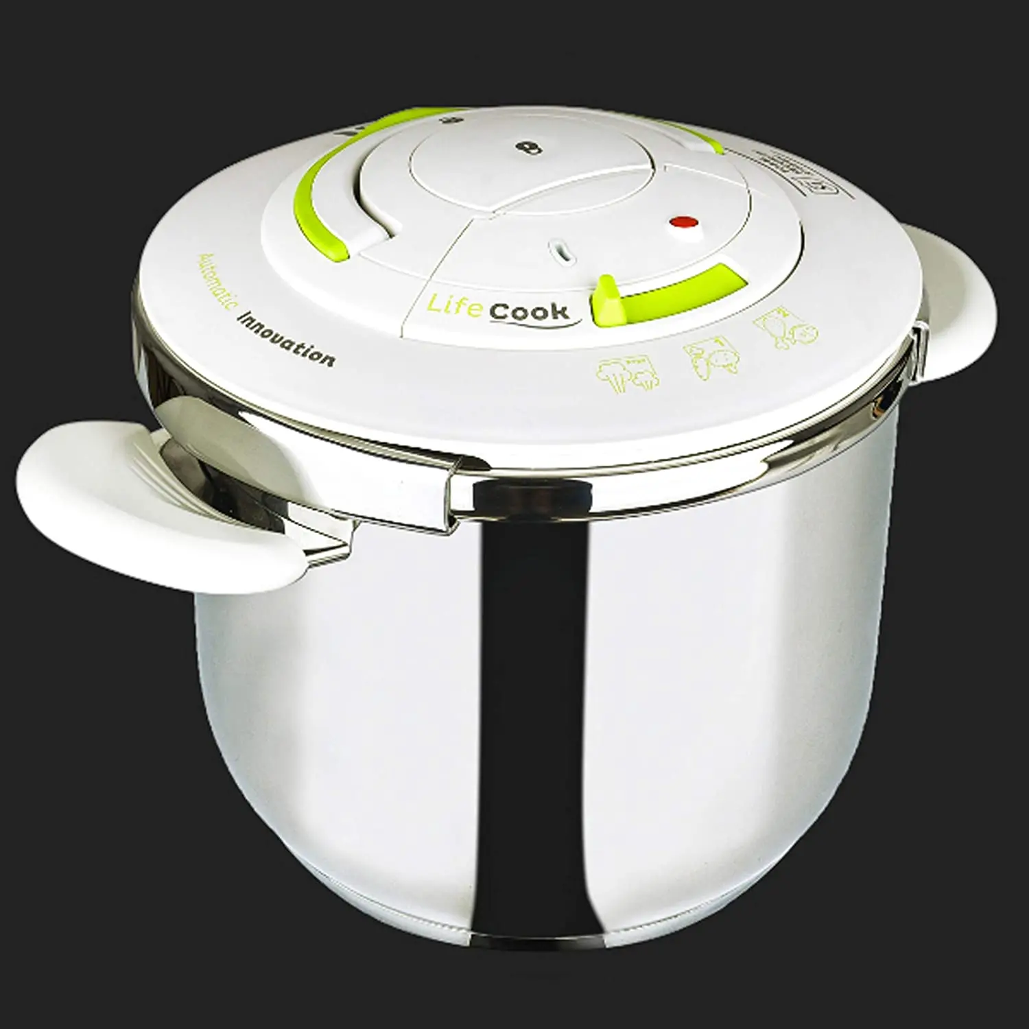 San Ignacio BGEU-1524 pressure cooker 22 cm 6,5 L LIFECOOK stainless steel,  Multicolor [energy efficiency class a] - AliExpress