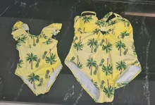 Bañador a juego para madre e hija, ropa de playa, traje de baño para mamá e hija