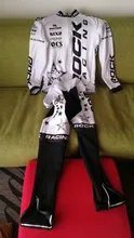 Team Rock Racing-maillot de ciclismo para hombre, conjunto de babero 9D, ropa para bicicleta de montaña, chaqueta térmica de lana larga, 2021