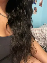 Zafiro de la onda del cuerpo de mechones con cierre brasileño extensiones de pelo ondulado mechones con cierre extensiones de cabello humano mechones con cierre de la extensión del pelo