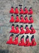 Dispensador de agua potable para aves, vasos bebederos de pollo de granja avícola, herramienta de bebedero para aves y codorniz, 10 Uds.