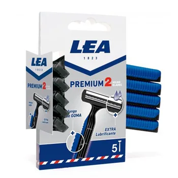 

LEA PREMIUM 2 HOJAS CUCHILLAS DESECHABLES 5U HOMBRE