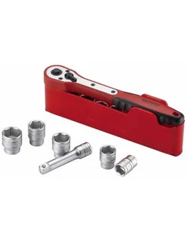

TENGTOOLS 186110102 SET OF SOCKET WRENCHES 1/4 "M1413N1 13 PCS